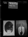 Hair Style for Anne; Unknown Man (2 Negatives), March 10-12, 1962 [Sleeve 17, Folder c, Box 27]